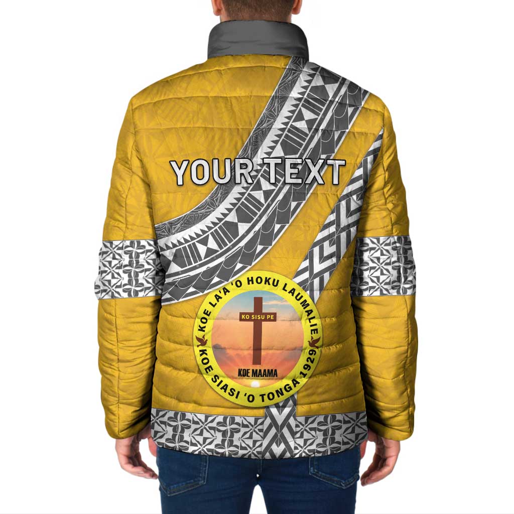 Personalised Anastasis College Padded Jacket Tonga Unique Style - Polynesian Pride