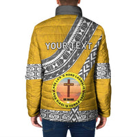 Personalised Anastasis College Padded Jacket Tonga Unique Style - Polynesian Pride