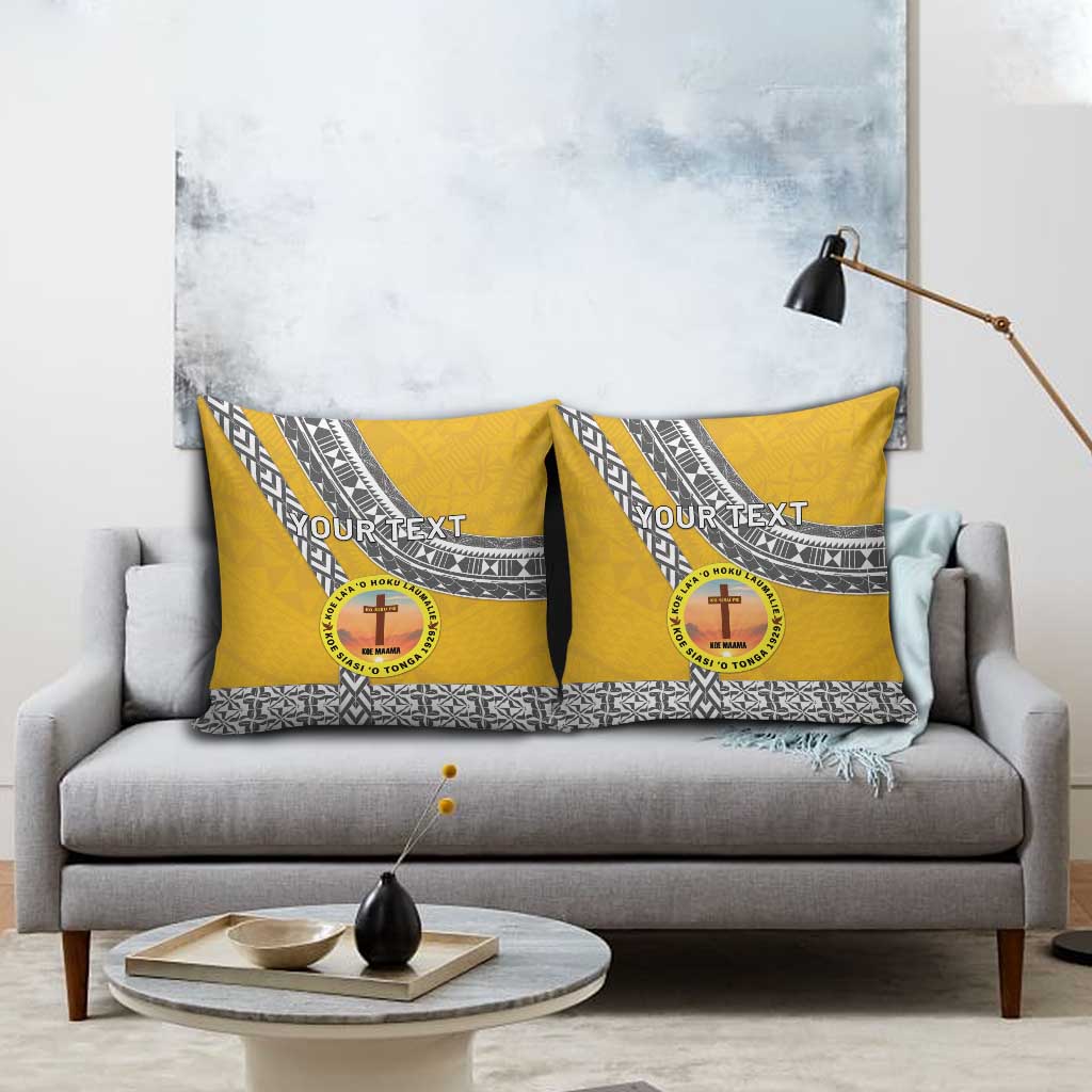 Personalised Anastasis College Pillow Cover Tonga Unique Style - Polynesian Pride