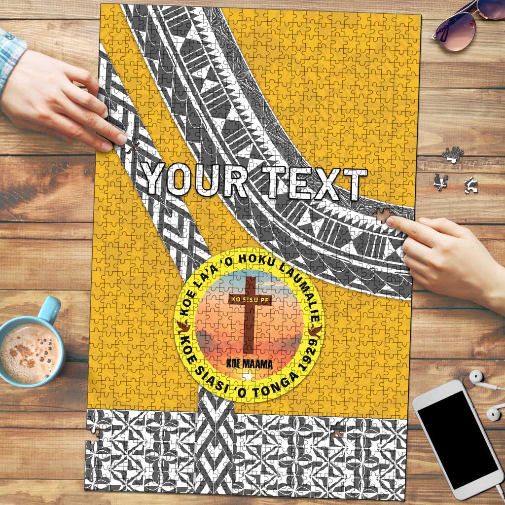 Personalised Anastasis College Puzzle Tonga Unique Style - Polynesian Pride