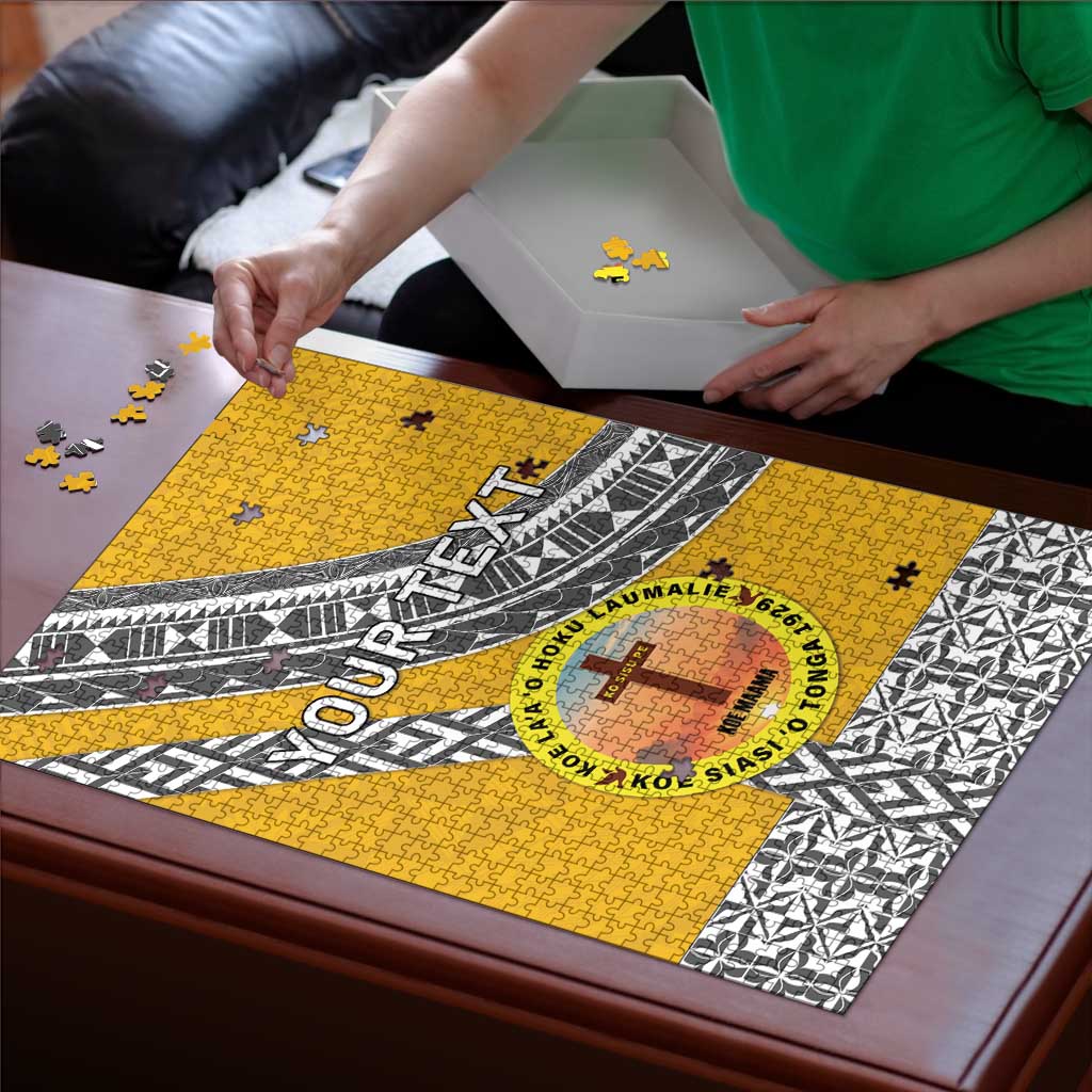 Personalised Anastasis College Puzzle Tonga Unique Style - Polynesian Pride