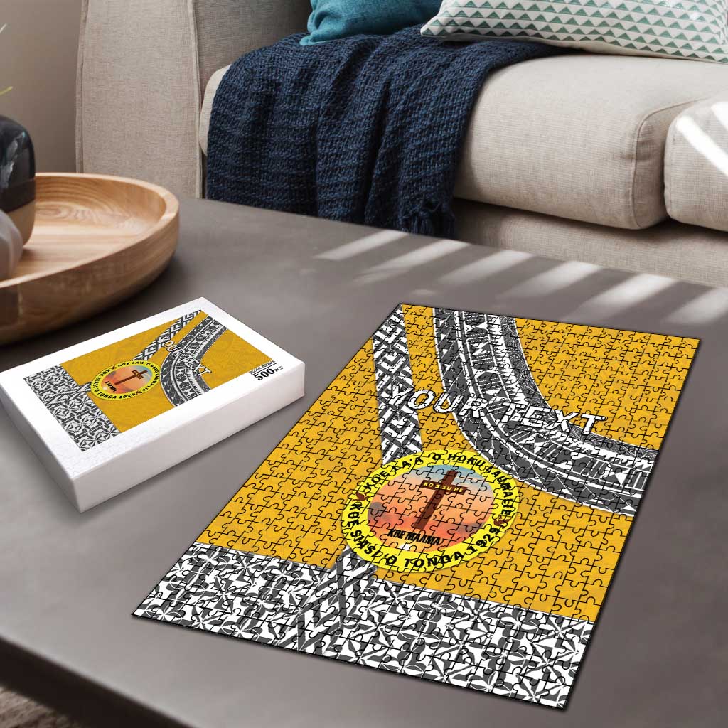 Personalised Anastasis College Puzzle Tonga Unique Style - Polynesian Pride
