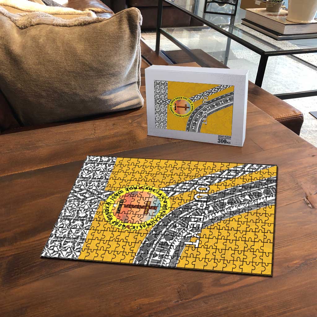 Personalised Anastasis College Puzzle Tonga Unique Style - Polynesian Pride