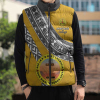 Personalised Anastasis College Sleeveless Puffer Jacket Tonga Unique Style - Polynesian Pride