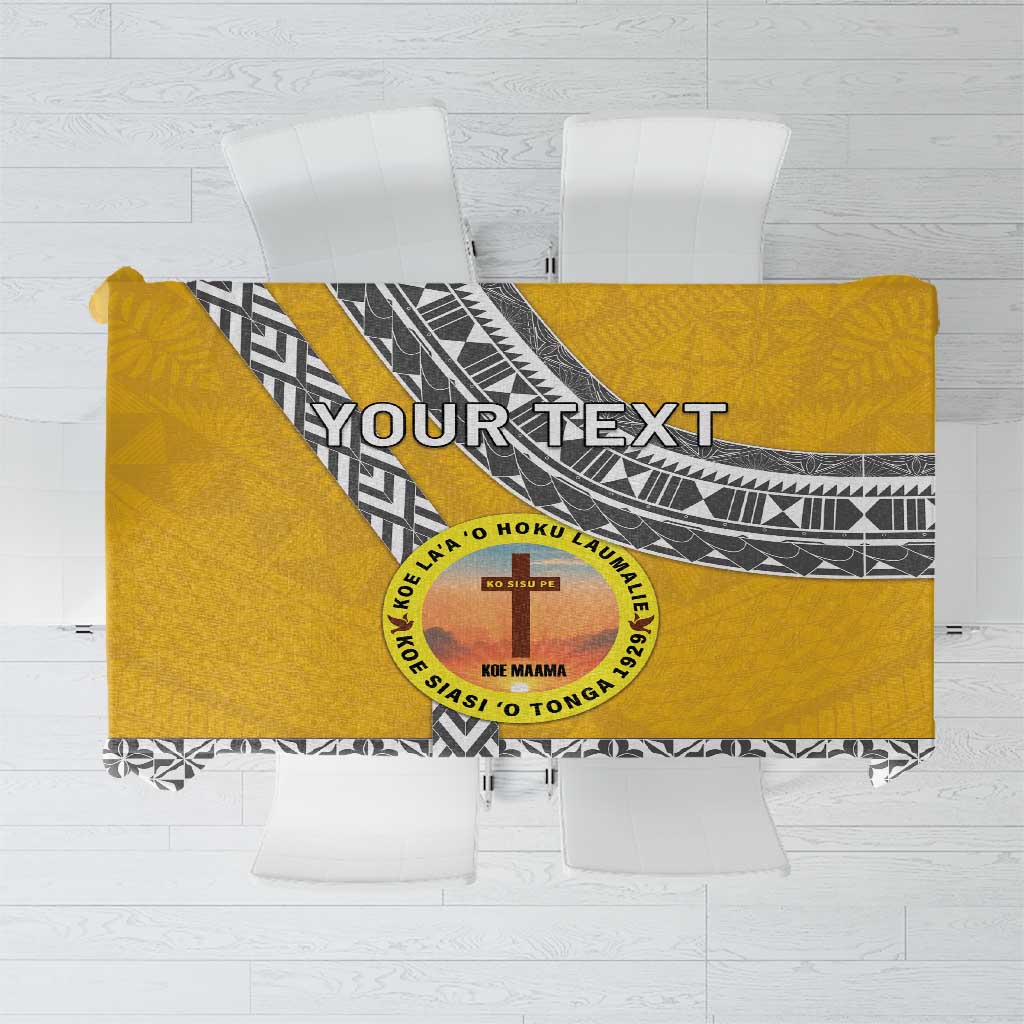 Personalised Anastasis College Tablecloth Tonga Unique Style - Polynesian Pride