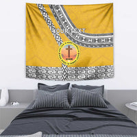 Personalised Anastasis College Tapestry Tonga Unique Style - Polynesian Pride