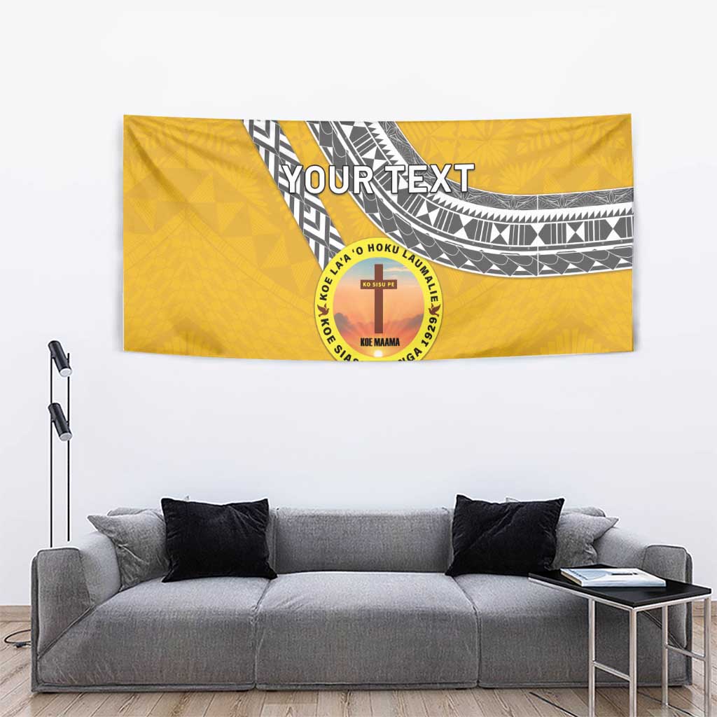 Personalised Anastasis College Tapestry Tonga Unique Style - Polynesian Pride