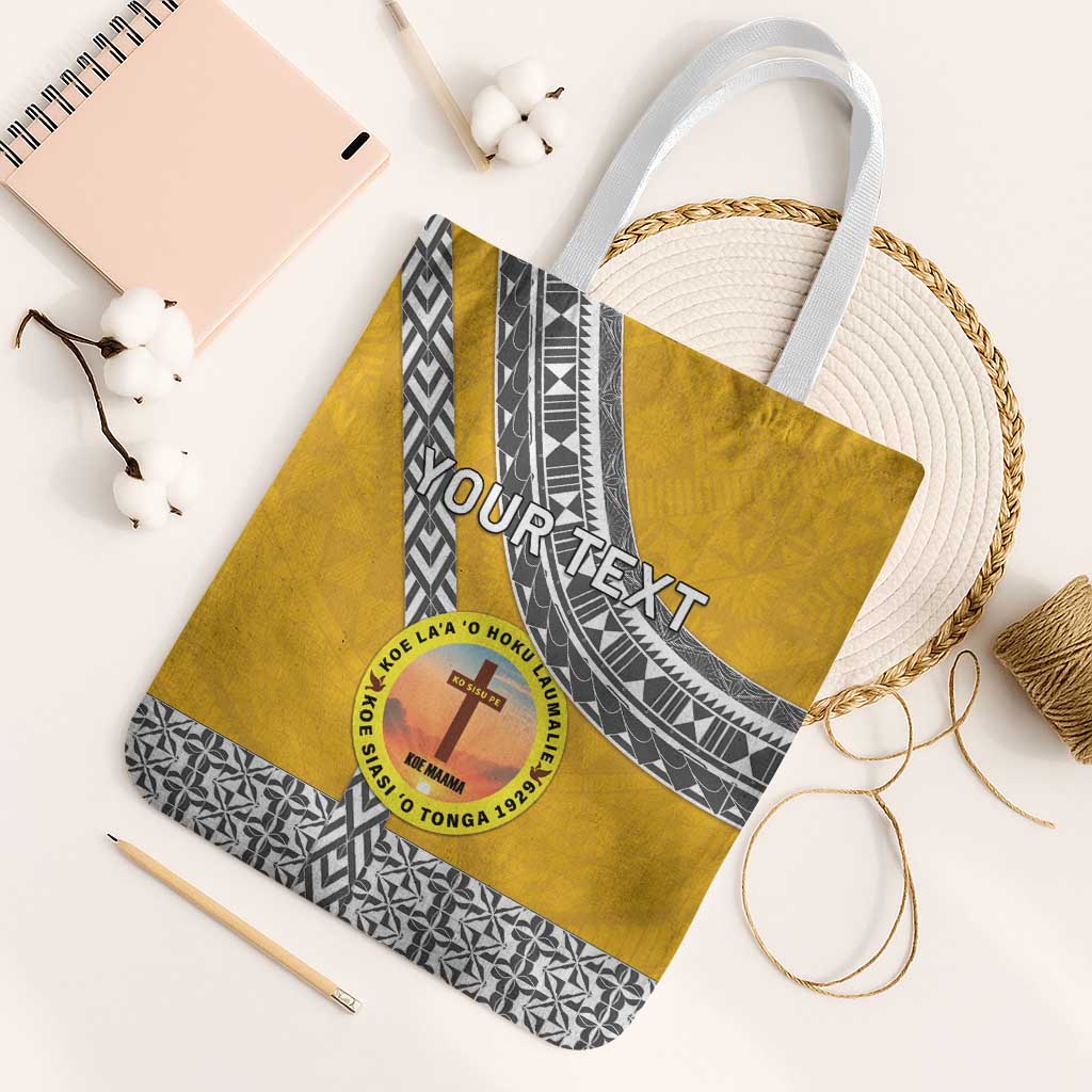 Personalised Anastasis College Tote Bag Tonga Unique Style - Polynesian Pride