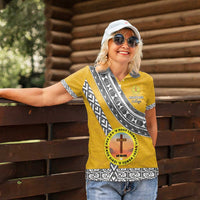 Personalised Anastasis College Women Polo Shirt Tonga Unique Style - Polynesian Pride