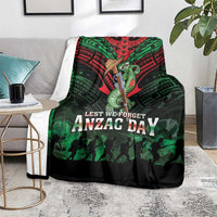 New Zealand ANZAC Day Blanket Aotearoa Hei Tiki
