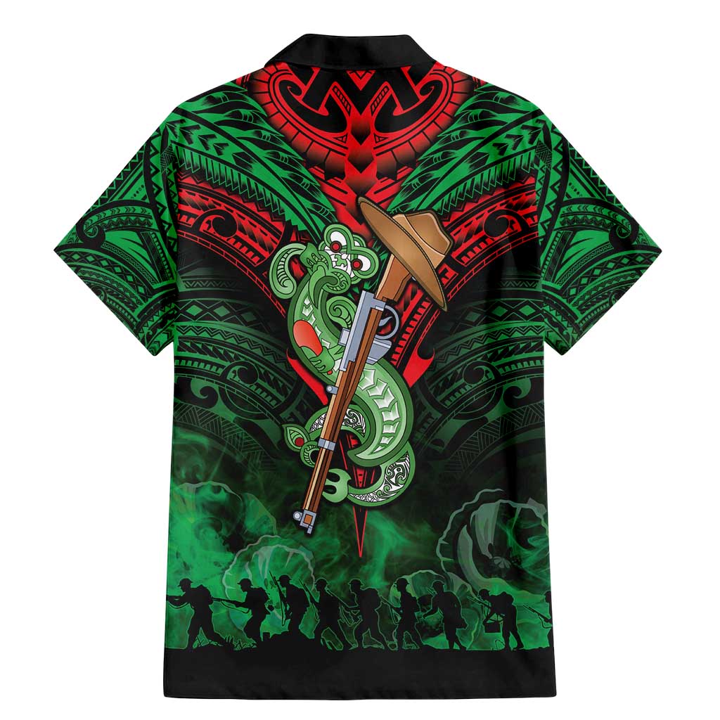 New Zealand ANZAC Day Family Matching Mermaid Dress and Hawaiian Shirt Aotearoa Hei Tiki