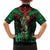 New Zealand ANZAC Day Family Matching Off Shoulder Short Dress and Hawaiian Shirt Aotearoa Hei Tiki