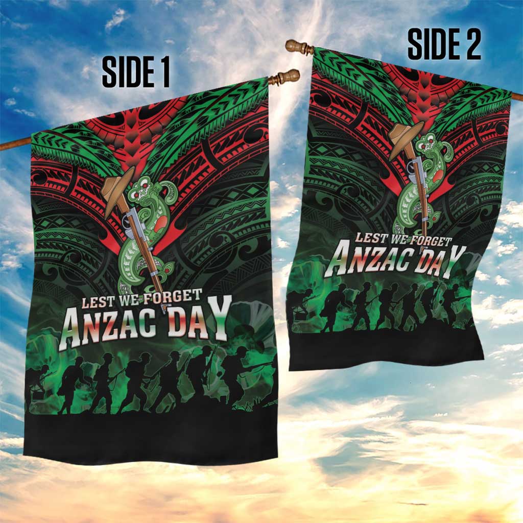 New Zealand ANZAC Day Garden Flag Aotearoa Hei Tiki