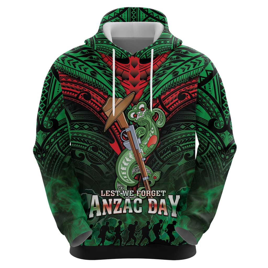 New Zealand ANZAC Day Hoodie Aotearoa Hei Tiki
