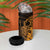 Hawaii King Kamehameha Day 4 in 1 Can Cooler Tumbler Polynesian Pattern Mix Hibiscus Gold