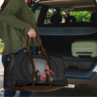 Cook Islands ANZAC Day Travel Bag Soldier Silhouette Remembrance LT05 - Polynesian Pride