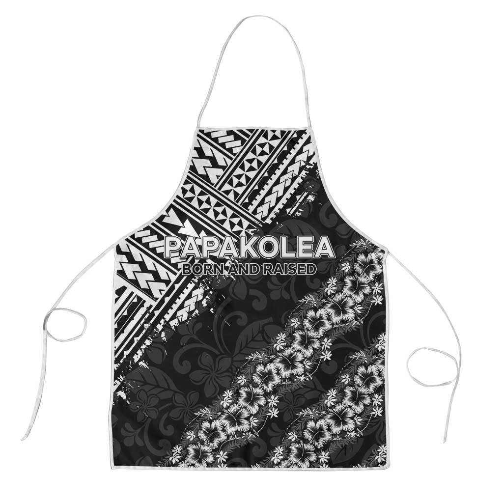 Hawaii Papakolea Born And Raised Apron Hawaiian Tribal Pattern