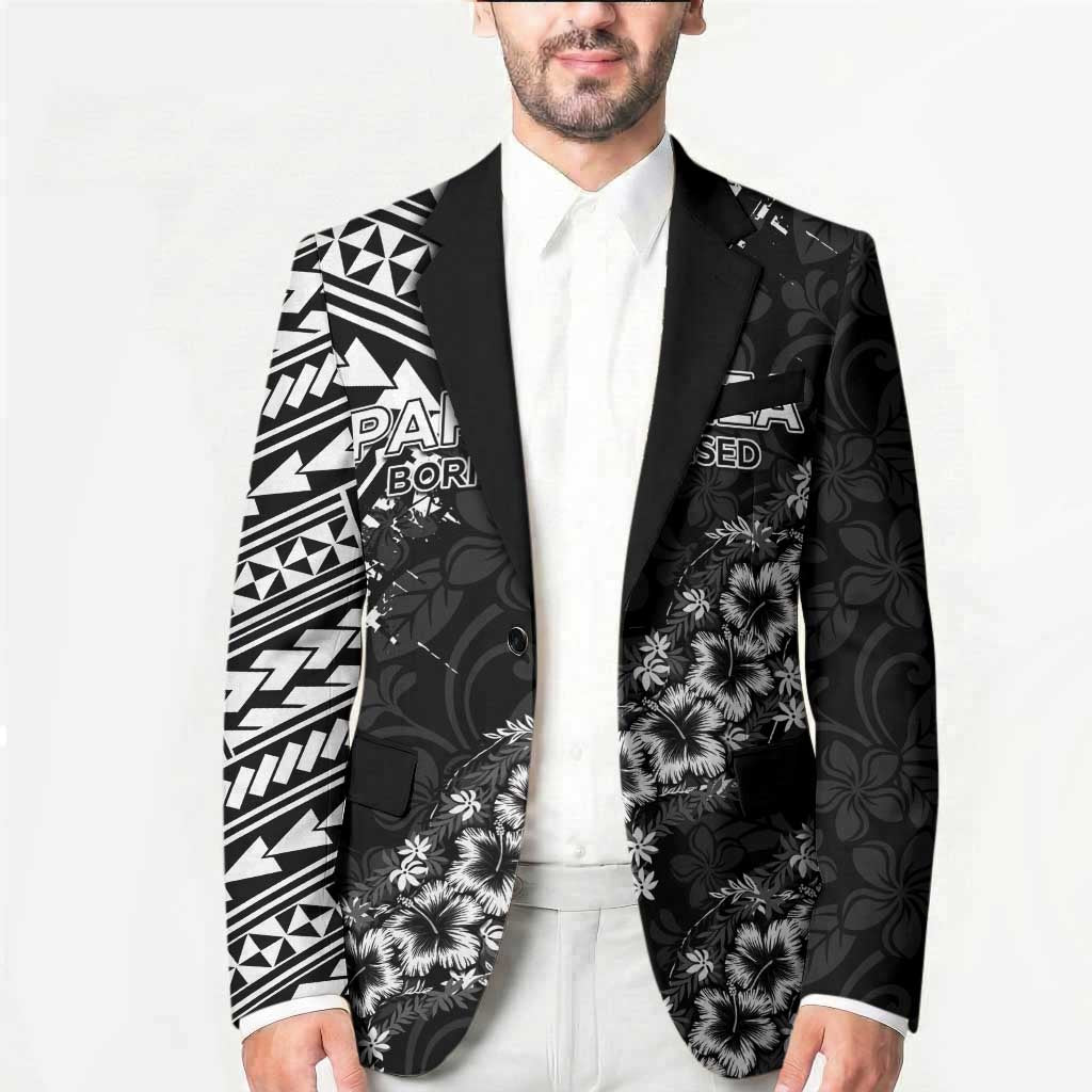 Hawaii Papakolea Born And Raised Blazer Hawaiian Tribal Pattern