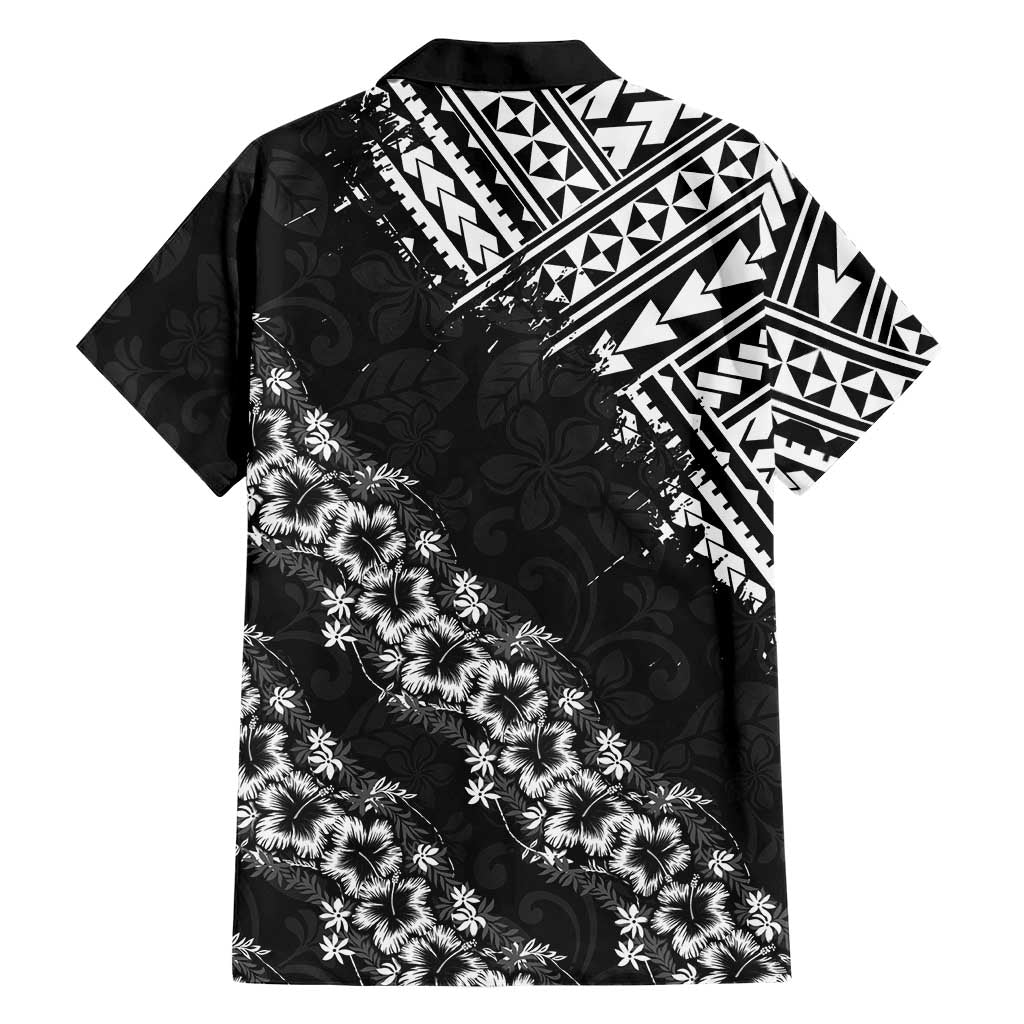 Hawaii Papakolea Born And Raised Family Matching Long Sleeve Bodycon Dress and Hawaiian Shirt Hawaiian Tribal Pattern LT05 - Polynesian Pride