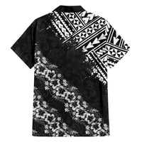 Hawaii Papakolea Born And Raised Family Matching Off Shoulder Short Dress and Hawaiian Shirt Hawaiian Tribal Pattern LT05 - Polynesian Pride