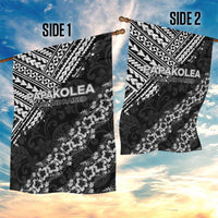 Hawaii Papakolea Born And Raised Garden Flag Hawaiian Tribal Pattern LT05 - Polynesian Pride