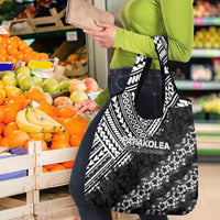 Hawaii Papakolea Born And Raised Grocery Bag Hawaiian Tribal Pattern LT05 - Polynesian Pride
