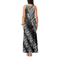 Hawaii Papakolea Born And Raised Tank Maxi Dress Hawaiian Tribal Pattern LT05 - Polynesian Pride