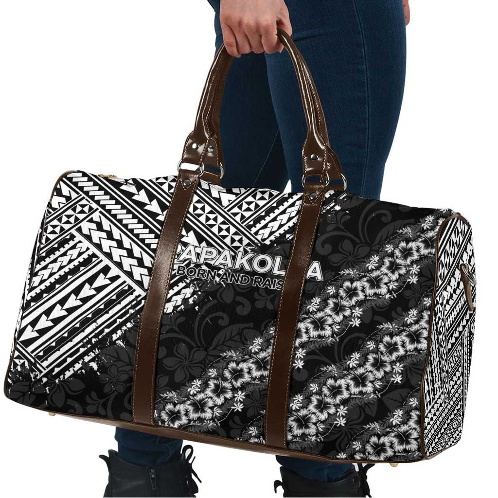 Hawaii Papakolea Born And Raised Travel Bag Hawaiian Tribal Pattern LT05 - Polynesian Pride