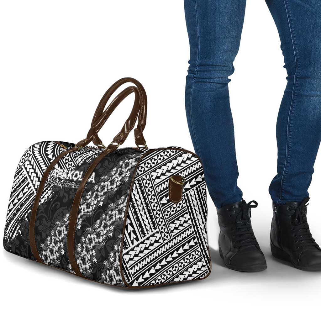 Hawaii Papakolea Born And Raised Travel Bag Hawaiian Tribal Pattern LT05 - Polynesian Pride