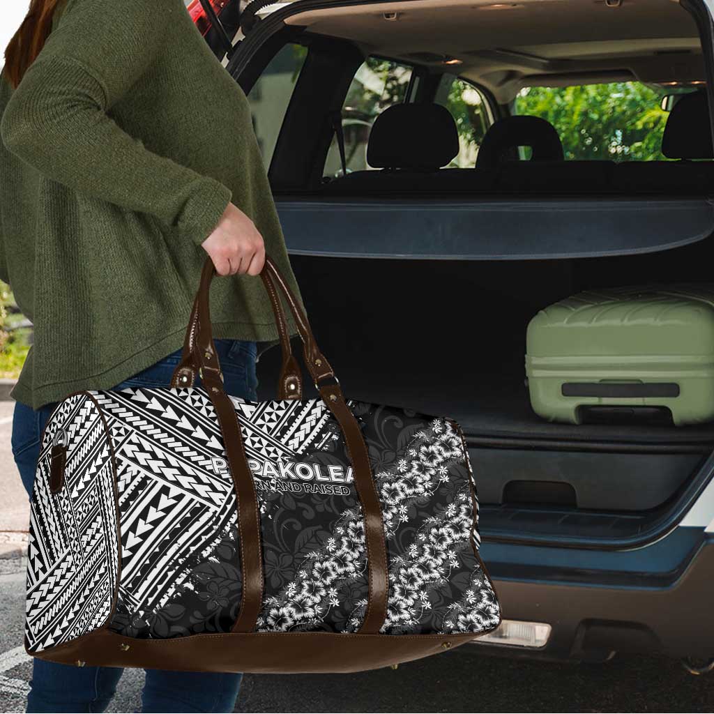 Hawaii Papakolea Born And Raised Travel Bag Hawaiian Tribal Pattern LT05 - Polynesian Pride
