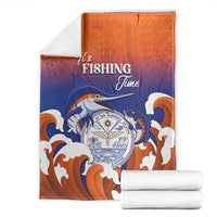 Marshall Islands Fishermen's Day Blanket It's Fishing Time LT05 - Polynesian Pride