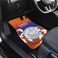 Marshall Islands Fishermen's Day Car Mats It's Fishing Time