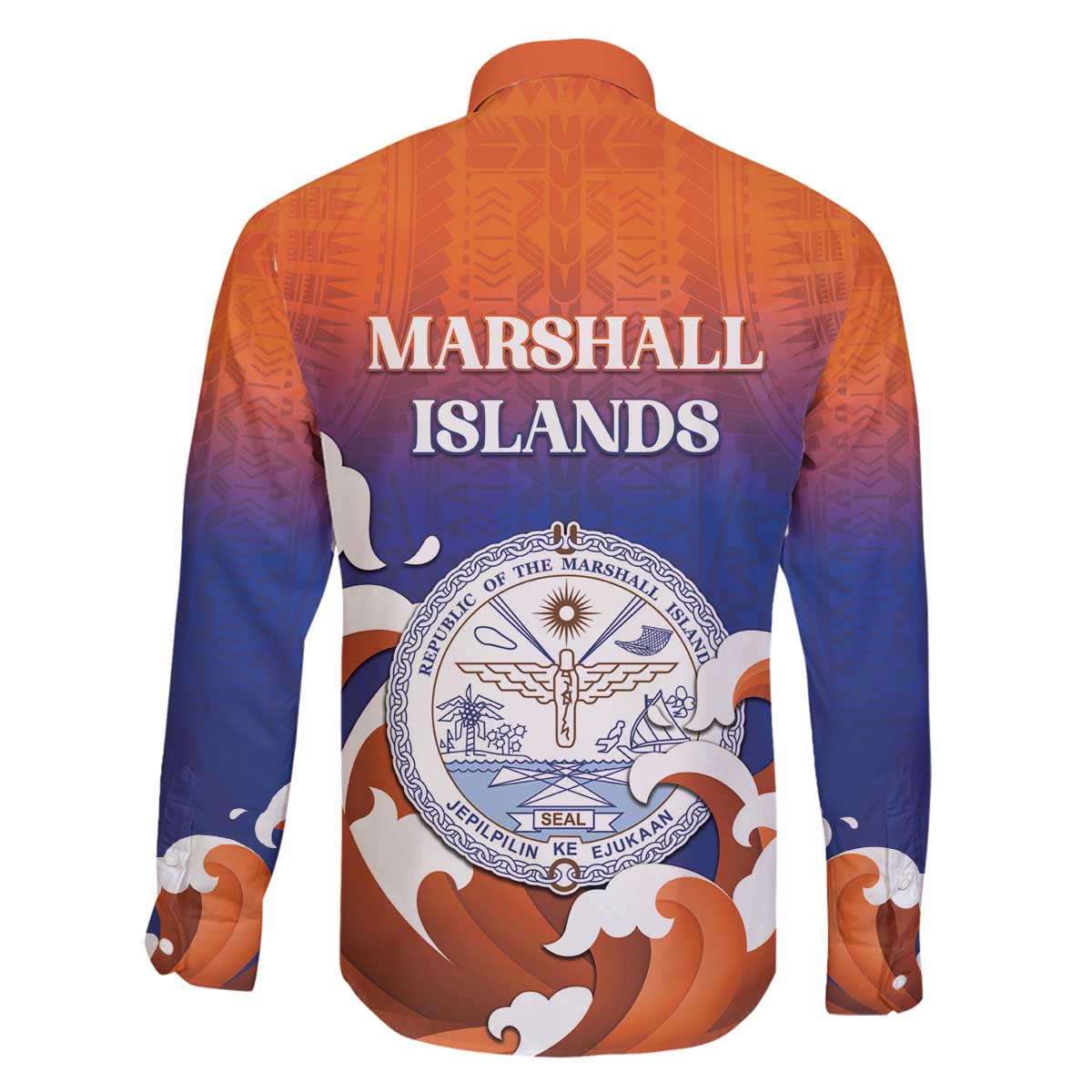 Marshall Islands Fishermen's Day Family Matching Off Shoulder Short Dress and Hawaiian Shirt It's Fishing Time LT05 - Polynesian Pride