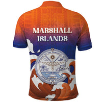 Marshall Islands Fishermen's Day Polo Shirt It's Fishing Time