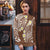 Plumeria With Brown Polynesian Tattoo Pattern Ugly Christmas Sweater