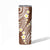 Plumeria With Brown Polynesian Tattoo Pattern Skinny Tumbler