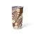 Plumeria With Brown Polynesian Tattoo Pattern Tumbler Cup