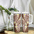 Plumeria With Brown Polynesian Tattoo Pattern Tumbler With Handle