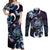 Personalised Polynesia Suicide Prevention Awareness Couples Matching Off Shoulder Maxi Dress and Long Sleeve Button Shirt No Story Should End Too Soon