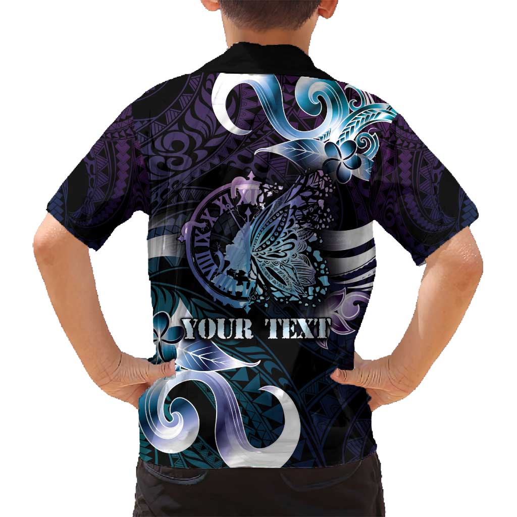 Personalised Polynesia Suicide Prevention Awareness Family Matching Summer Maxi Dress and Hawaiian Shirt No Story Should End Too Soon