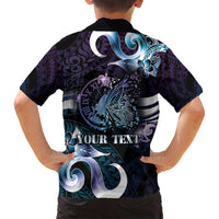 Personalised Polynesia Suicide Prevention Awareness Family Matching Tank Maxi Dress and Hawaiian Shirt No Story Should End Too Soon