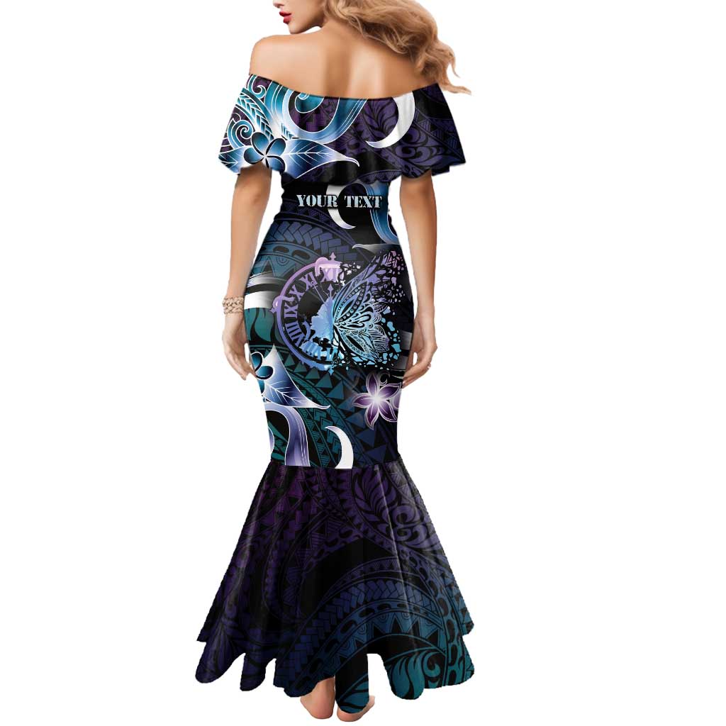 Personalised Polynesia Suicide Prevention Awareness Mermaid Dress No Story Should End Too Soon