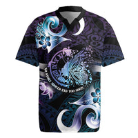 Personalised Polynesia Suicide Prevention Awareness Rugby Jersey No Story Should End Too Soon