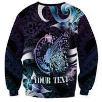 Personalised Polynesia Suicide Prevention Awareness Sweatshirt No Story Should End Too Soon
