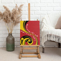 Papua New Guinea Independence Canvas Wall Art Special Style Red Version LT05 - Polynesian Pride