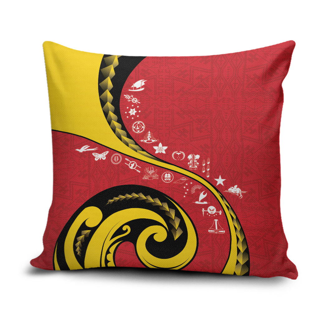 Papua New Guinea Independence Pillow Cover Special Style Red Version LT05 Red - Polynesian Pride