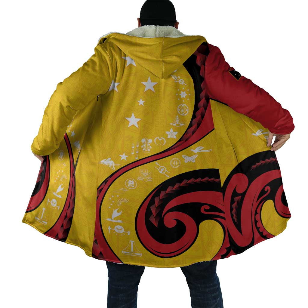 Papua New Guinea 50th Independence Anniversary Cloak Special Style Yellow Version - Polynesian Pride