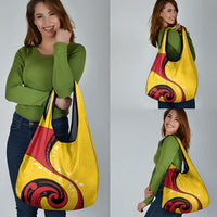 Papua New Guinea Independence Grocery Bag Special Style Yellow Version LT05 - Polynesian Pride