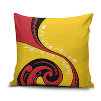 Papua New Guinea Independence Pillow Cover Special Style Yellow Version LT05 Yellow - Polynesian Pride