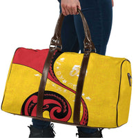 Papua New Guinea 50th Independence Anniversary Travel Bag Special Style Yellow Version - Polynesian Pride